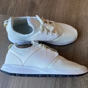 New Balance 247 Revlite Mens Cream Color Sneakers Size 9.5
